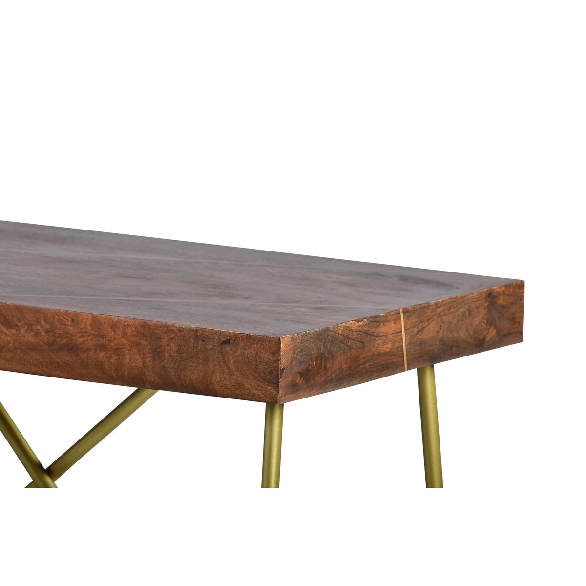 Brown Wood Sofa Table C98365