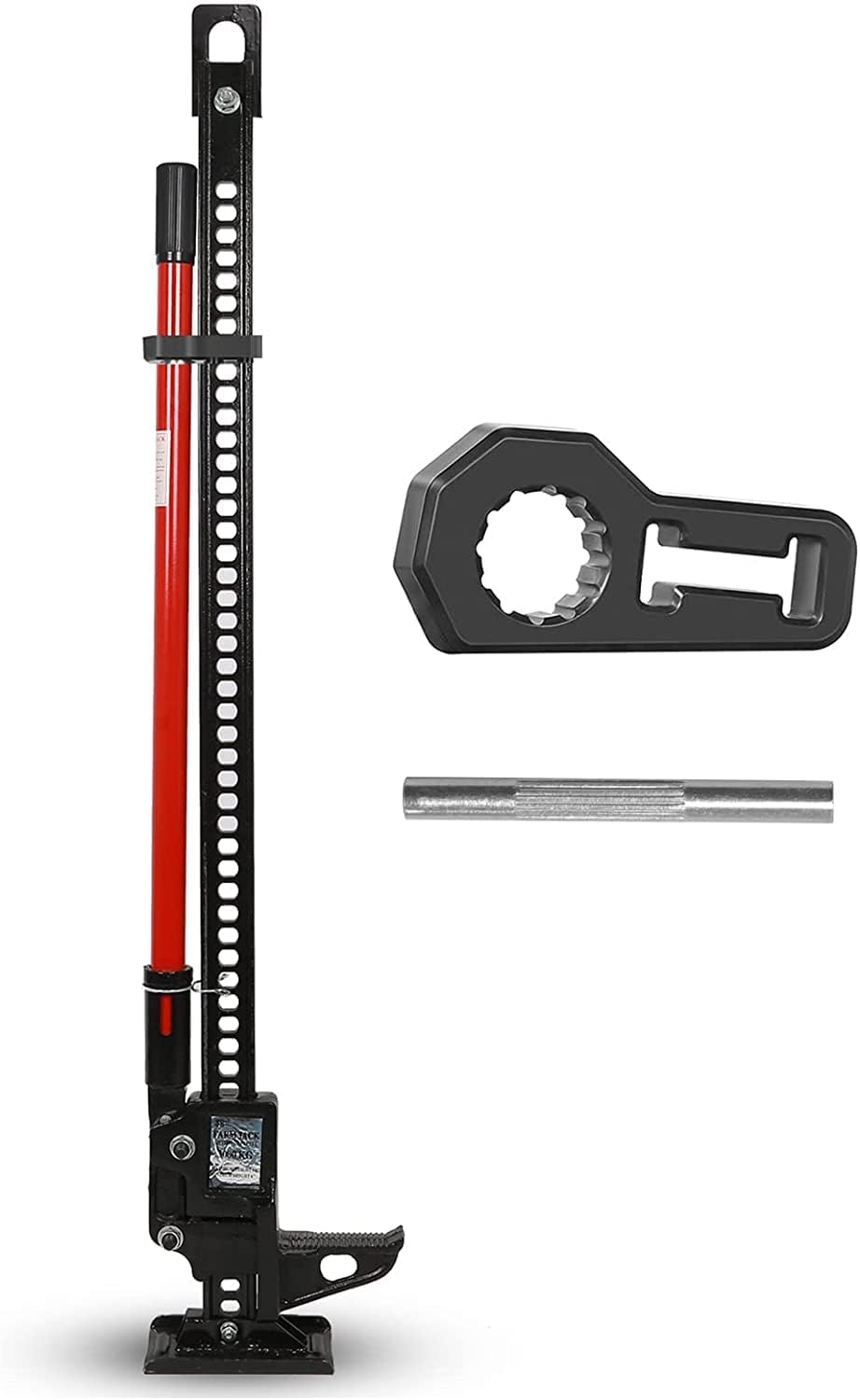 48 Off-Road High Lift Jack 3 Tons Capacity Cast and Steel Black E127