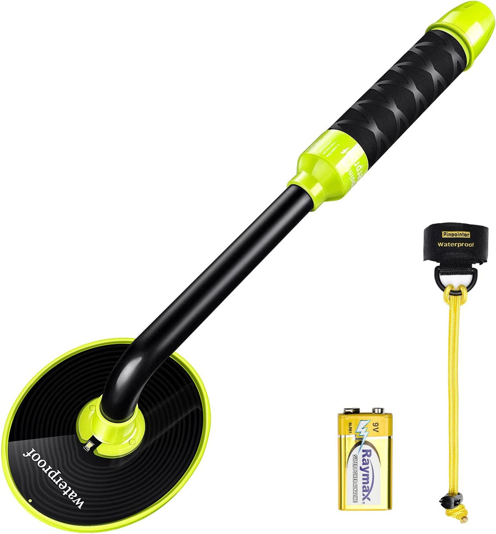 Waterproof Metal Detector 100 Feet Underwater Metal Finder Pinpointer Pulse Indicator R339159