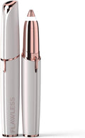 White Electric Eyebrow Hair Remover Razor with LED Light R38528