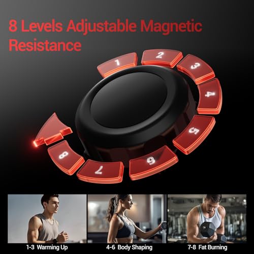 Elliptical Machine with 8 Levels Resistance and 12" Stride E450968