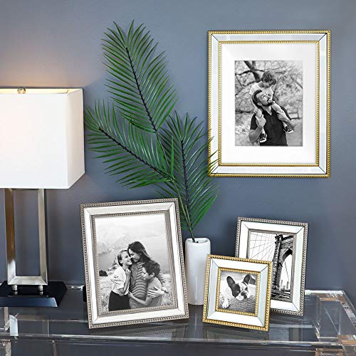 8x10 Gold Mirror Picture Frame C70313