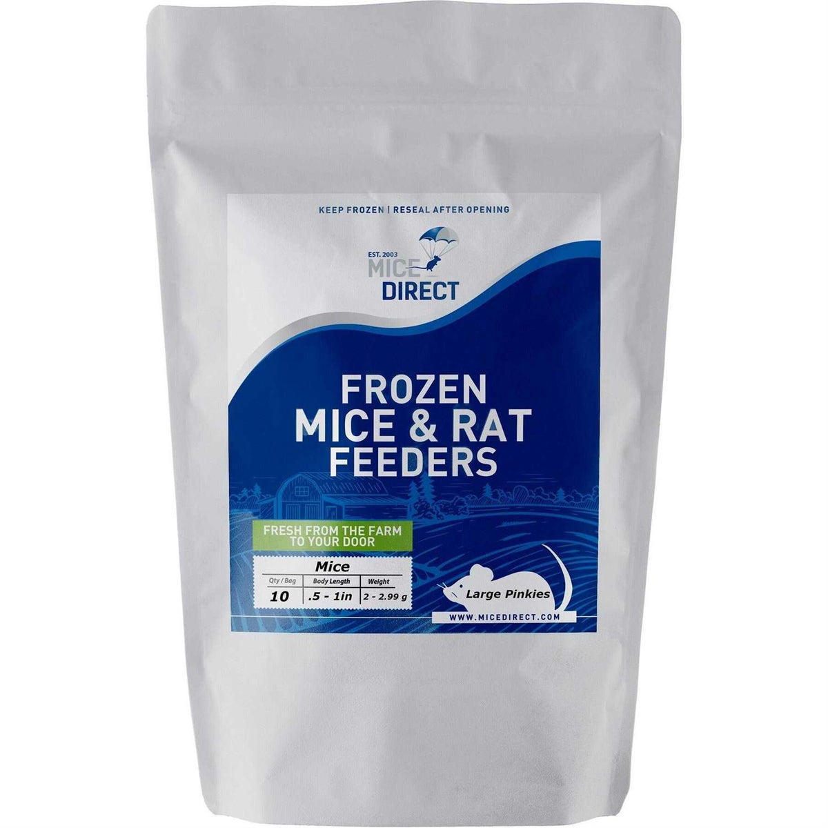 Frozen Mice Feeders Combo Pack, 150 Count L493555