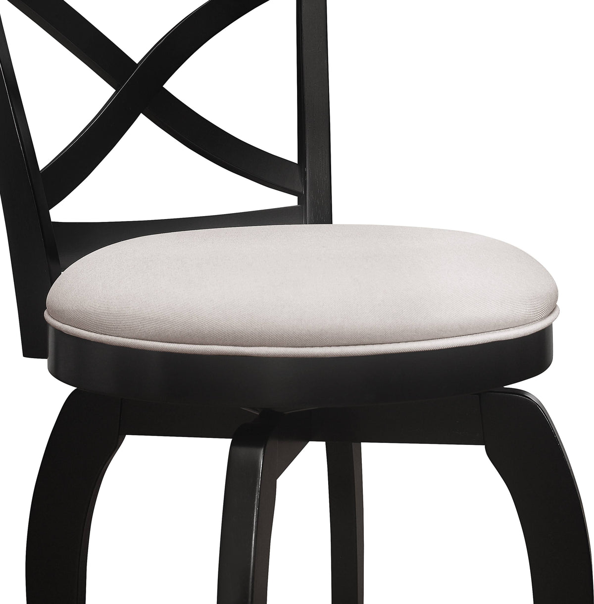 Black Swivel Counter Height Stool H954394