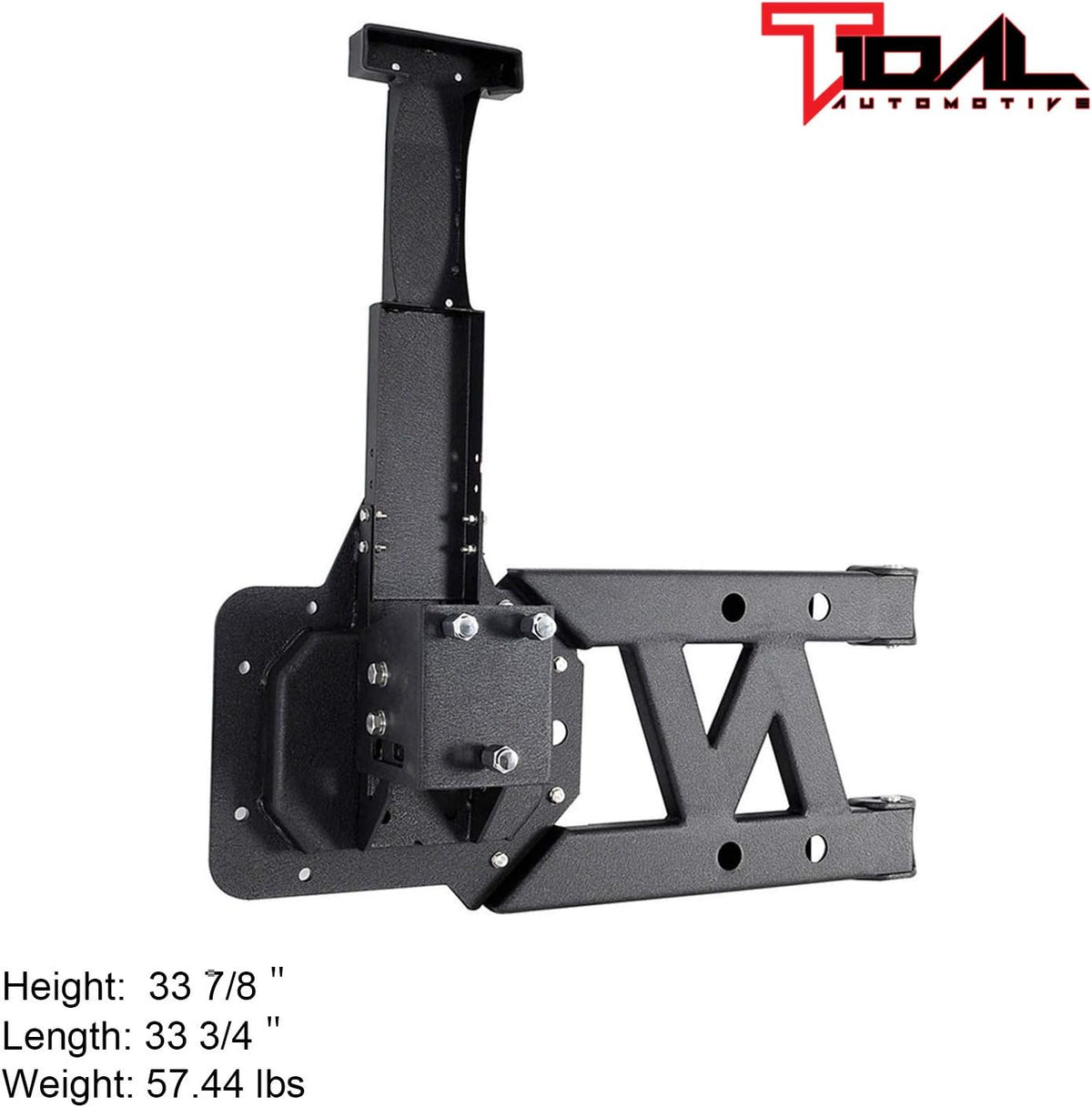 Tire Carrier with Third Brake Light Bracket O29156