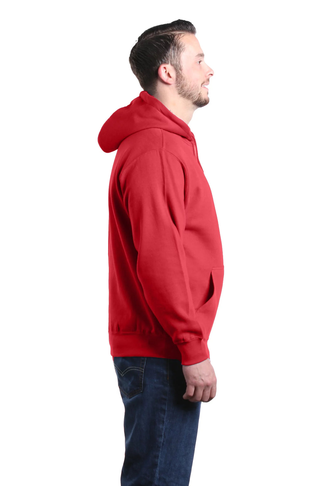 Hooded Sweatshirt Hoodie Small Red U904