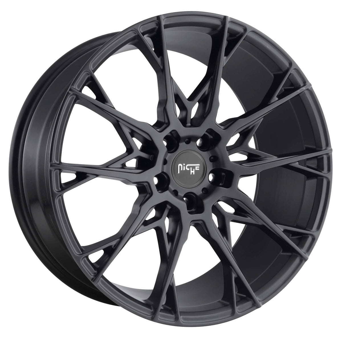 Matte Black 20x9 5x4.5 35mm Wheel B1435