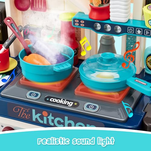 Pink 53 Pc Kids Kitchen Playset V5691