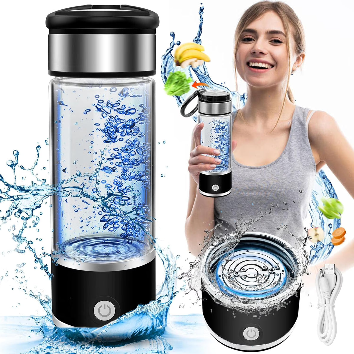 Hydrogen Water Bottle Generator I629644