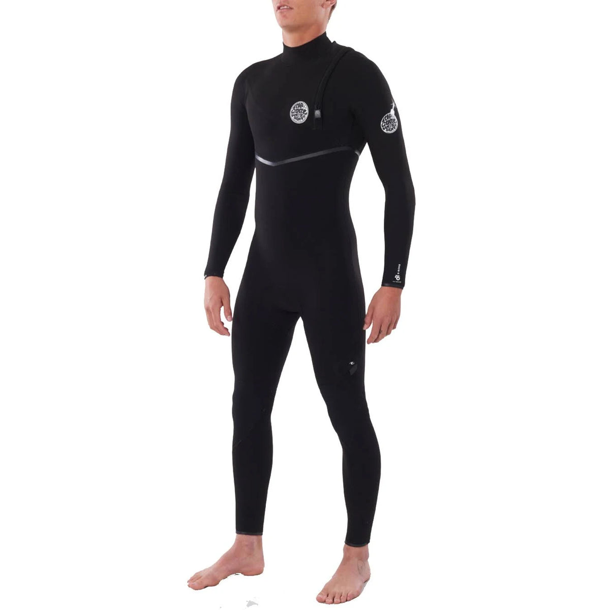 Black LS Zip Wetsuit A76271