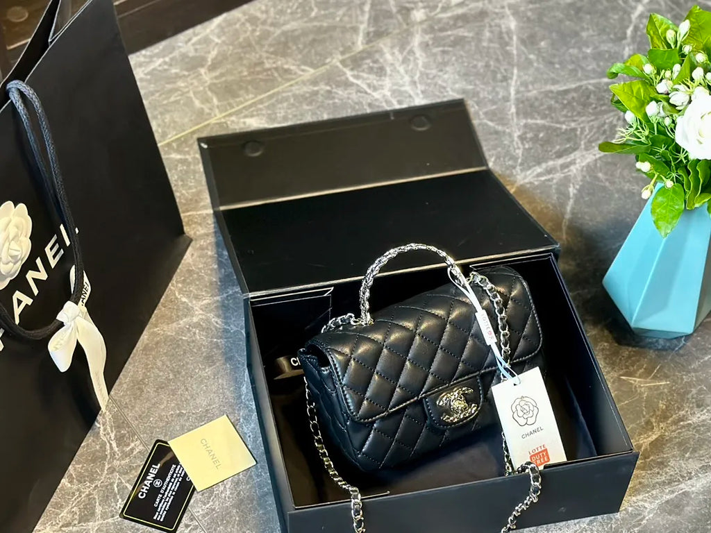 Mini Flap Bag with Top Handle G992