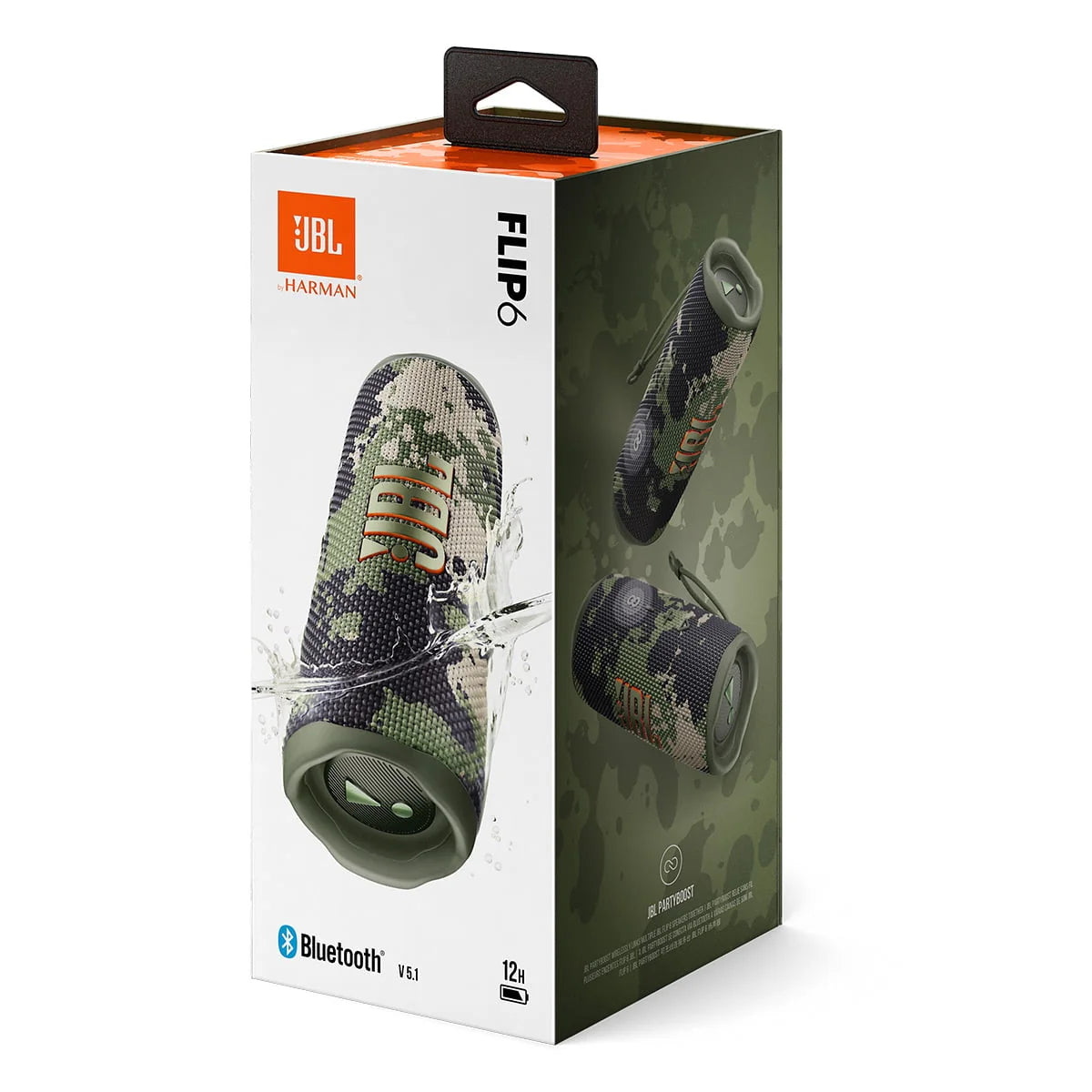 Black Portable Waterproof Speaker W917