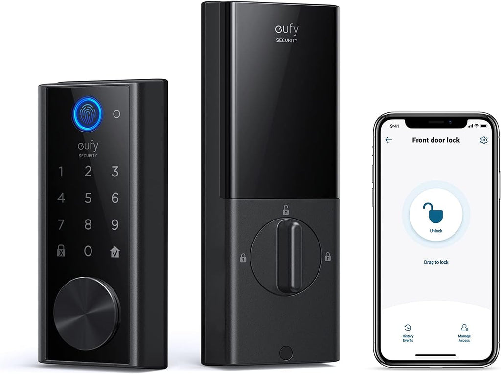 Smart Lock Touch & Wi-Fi Fingerprint Keyless Entry Door Lock D856