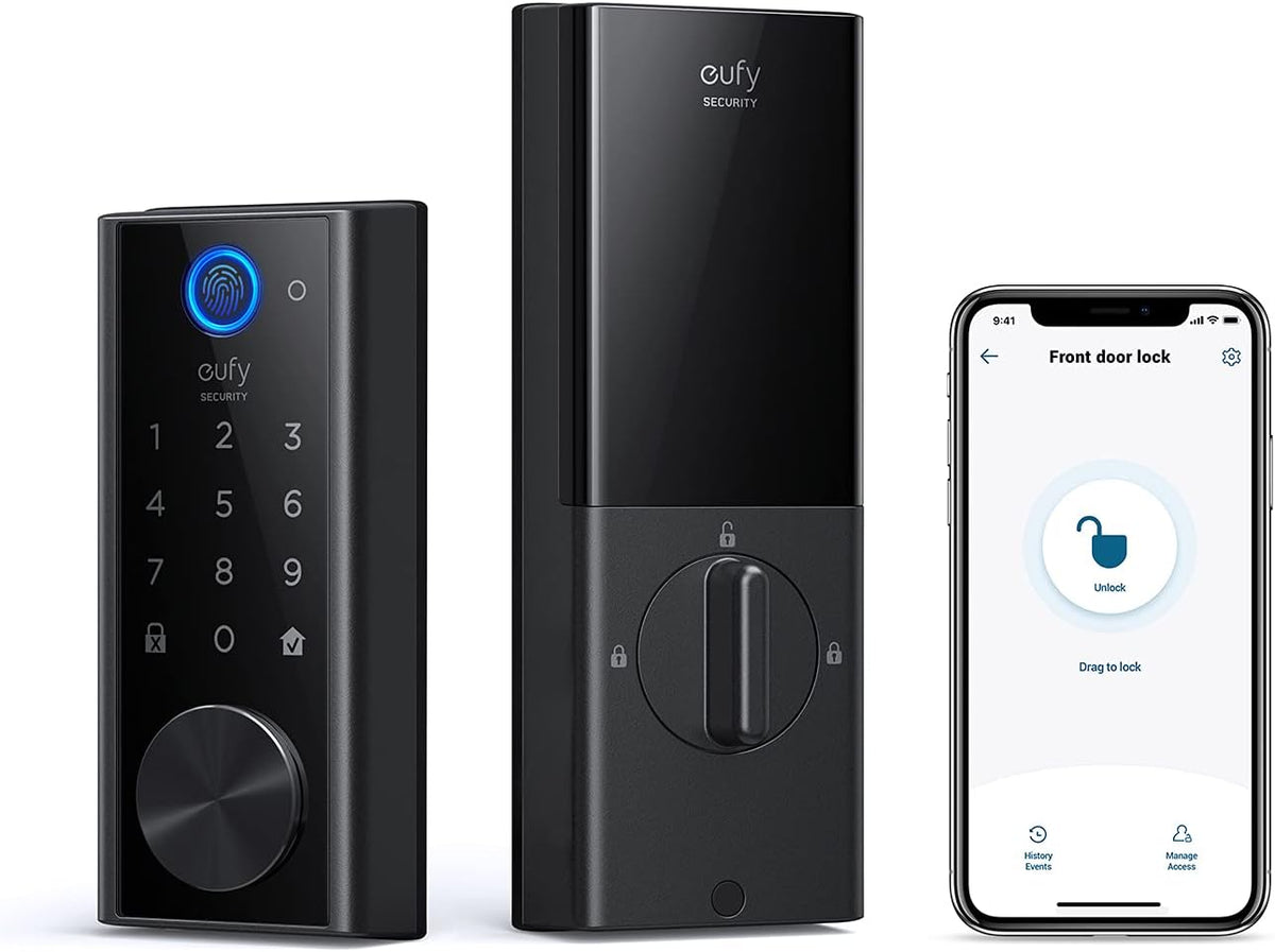 Smart Lock Touch & Wi-Fi Fingerprint Keyless Entry Door Lock D856