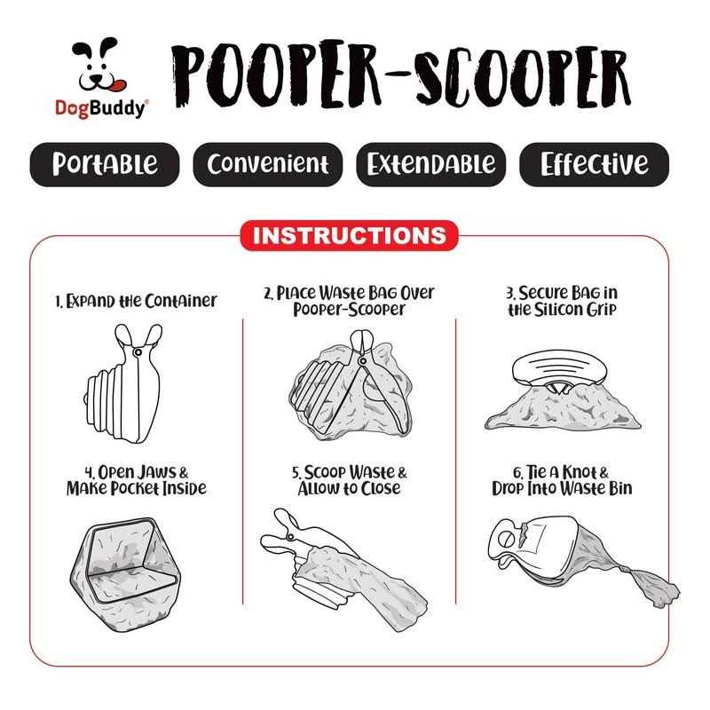 Portable Dog Pooper Scooper L322