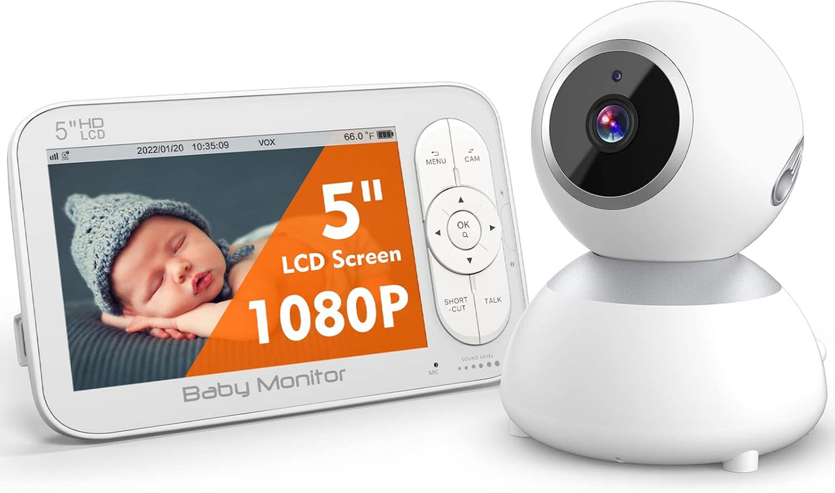 1080P Video Baby Monitor with Camera and Audio J97222