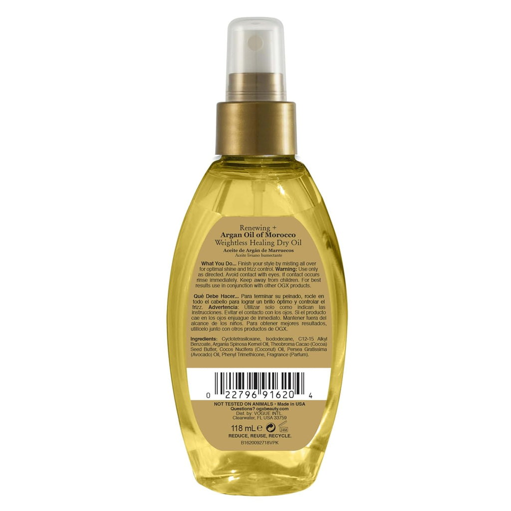 Weightless Healing Dry Oil Spray, 4 Fl Oz X240