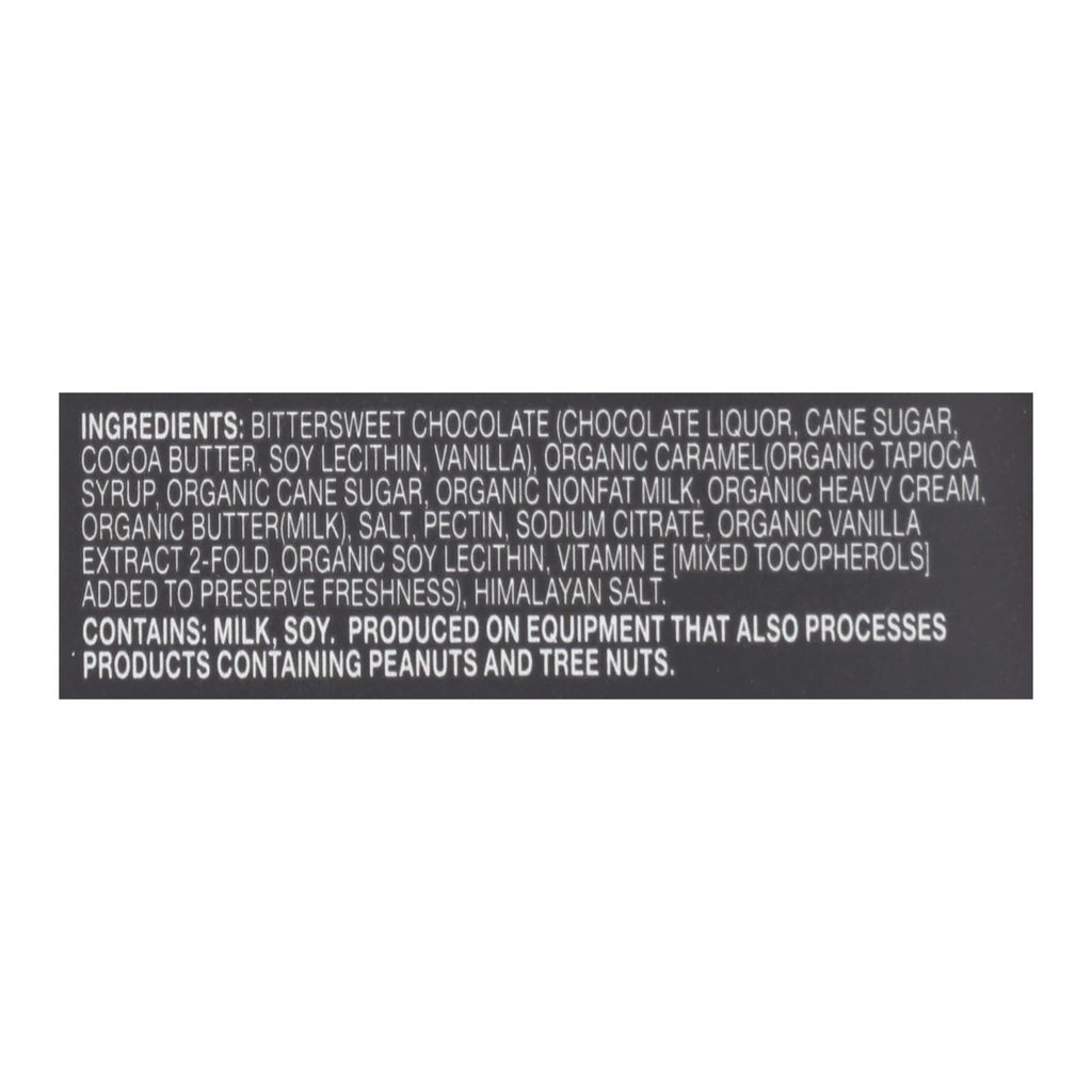 Dark Chocolate Caramel Sea Salt Chocolate Bar Case of 12 H1305
