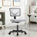 Armless Mesh Swivel Adjustable Low Back Task Chair Q529