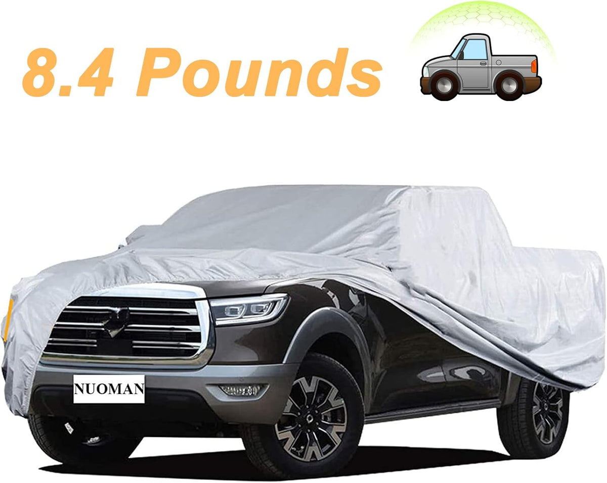 6 Layers Waterproof Cotton Car Cover with Zipper D14436