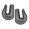2 Pack Heavy Duty 1/2" Weld On Grab Hook, Grade 70 Clevis Chain Hook M34122