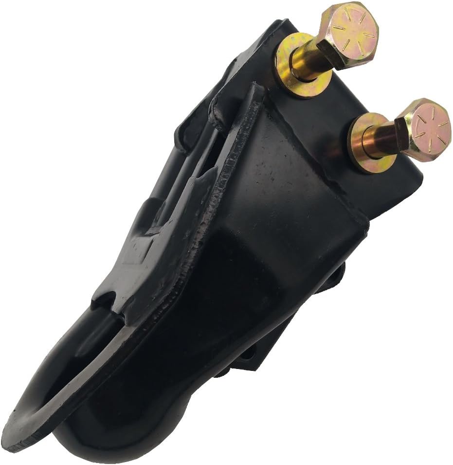 2-5/16 in Adjustable Trailer Coupler, 14000LBS Capacity, Black Powder Coat, Pack of 2 H42466