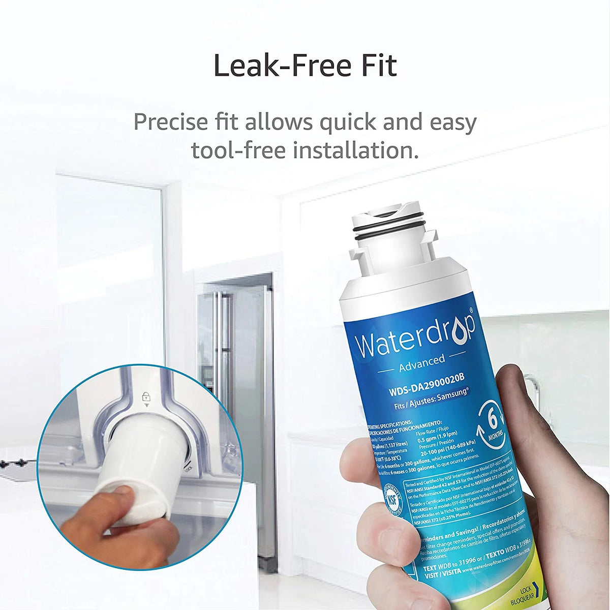 Refrigerator Water Filter 2 Pack G76999