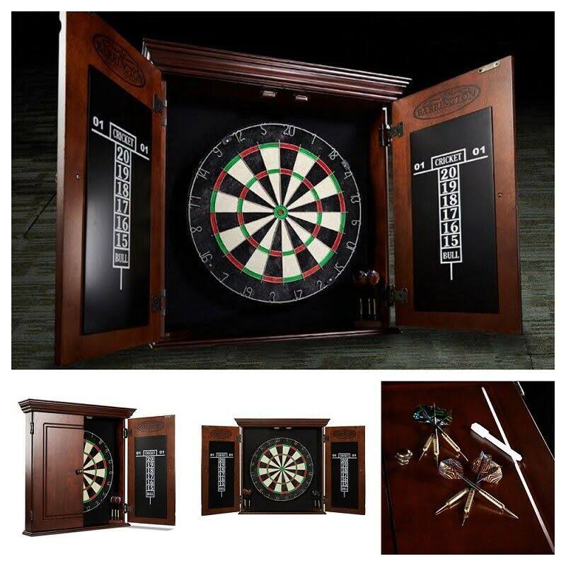 40x22 Dartboard Cabinet with LED Light T35058