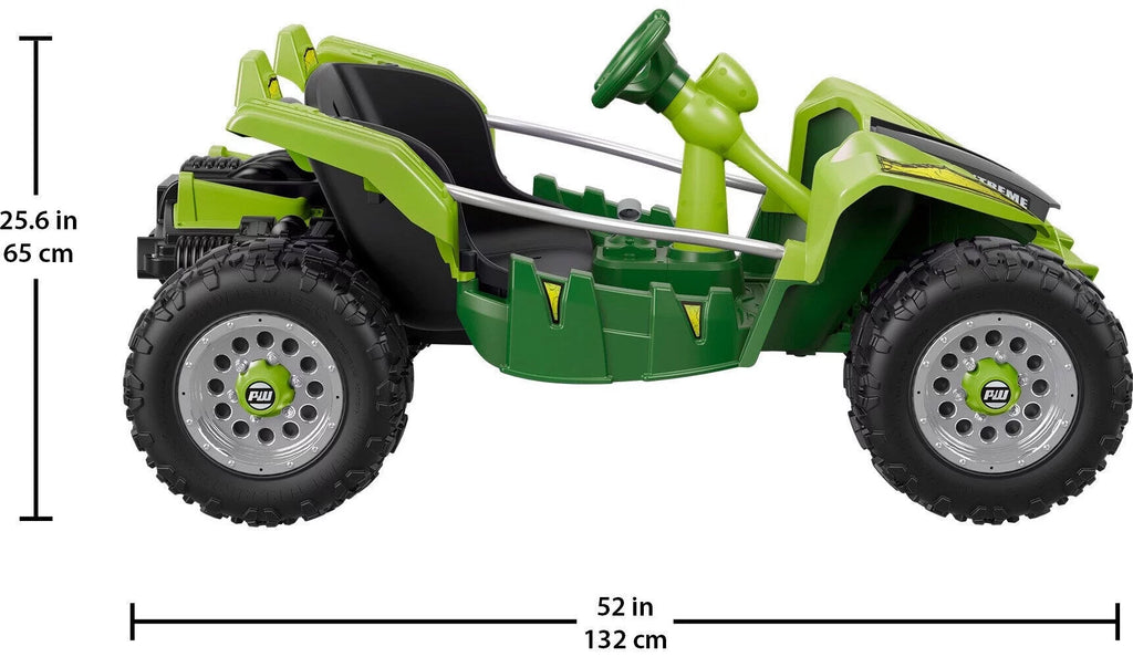 Green 12V Battery-Powered Ride-On Vehicle W455