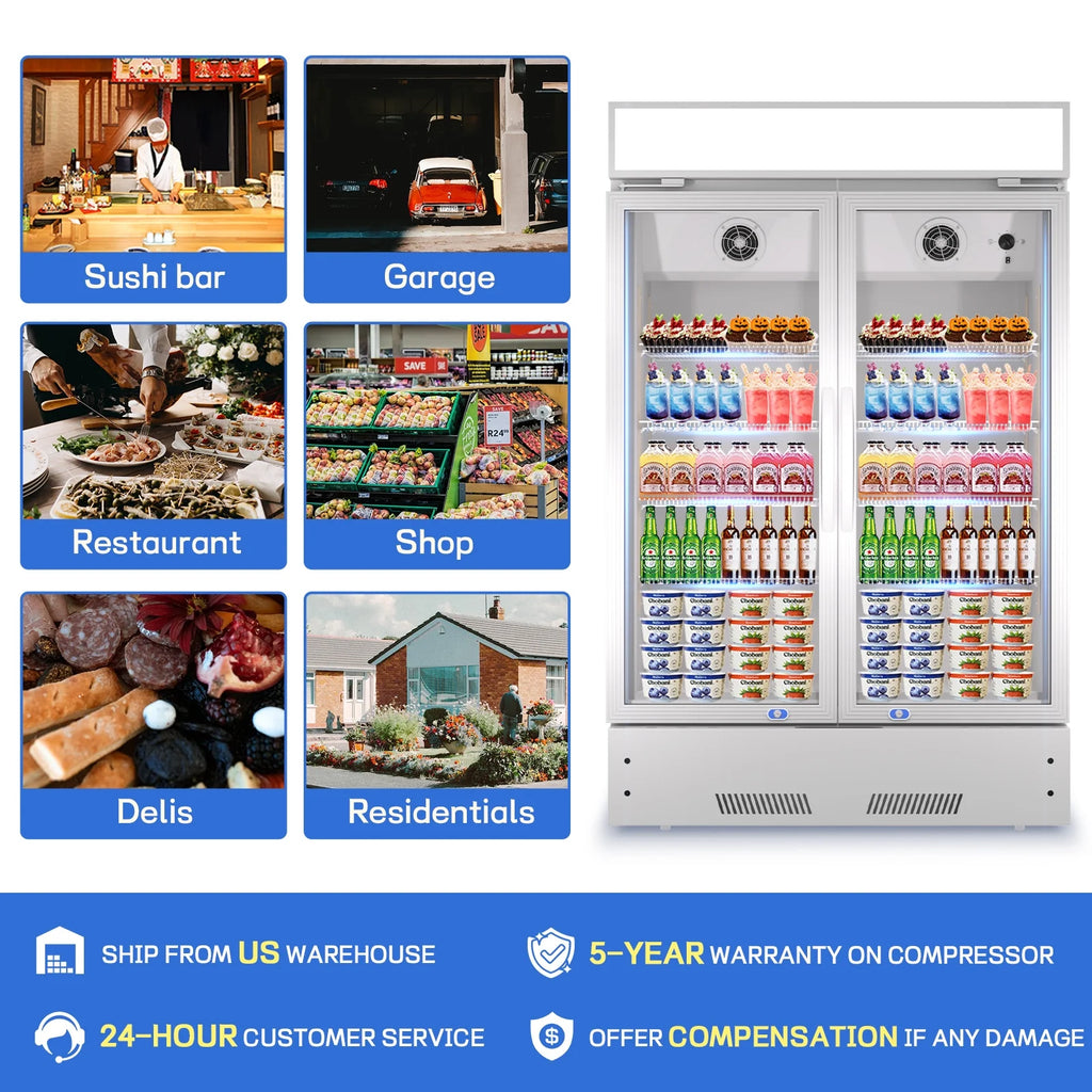 17.1 Cu.Ft Merchandising Refrigerator with Light Box T489565