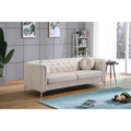 Ivory Sofa ( 2 Boxes ) S911