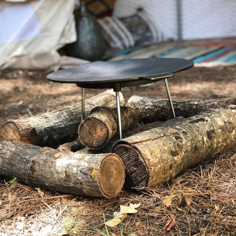 17x22 Cast Iron Campfire Griddle F48222