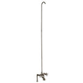 Polished Nickel Tub Filler with Diverter and Riser U1592