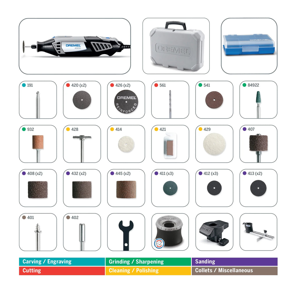 Variable Speed Rotary Tool Kit with 30 Accessories Q79649