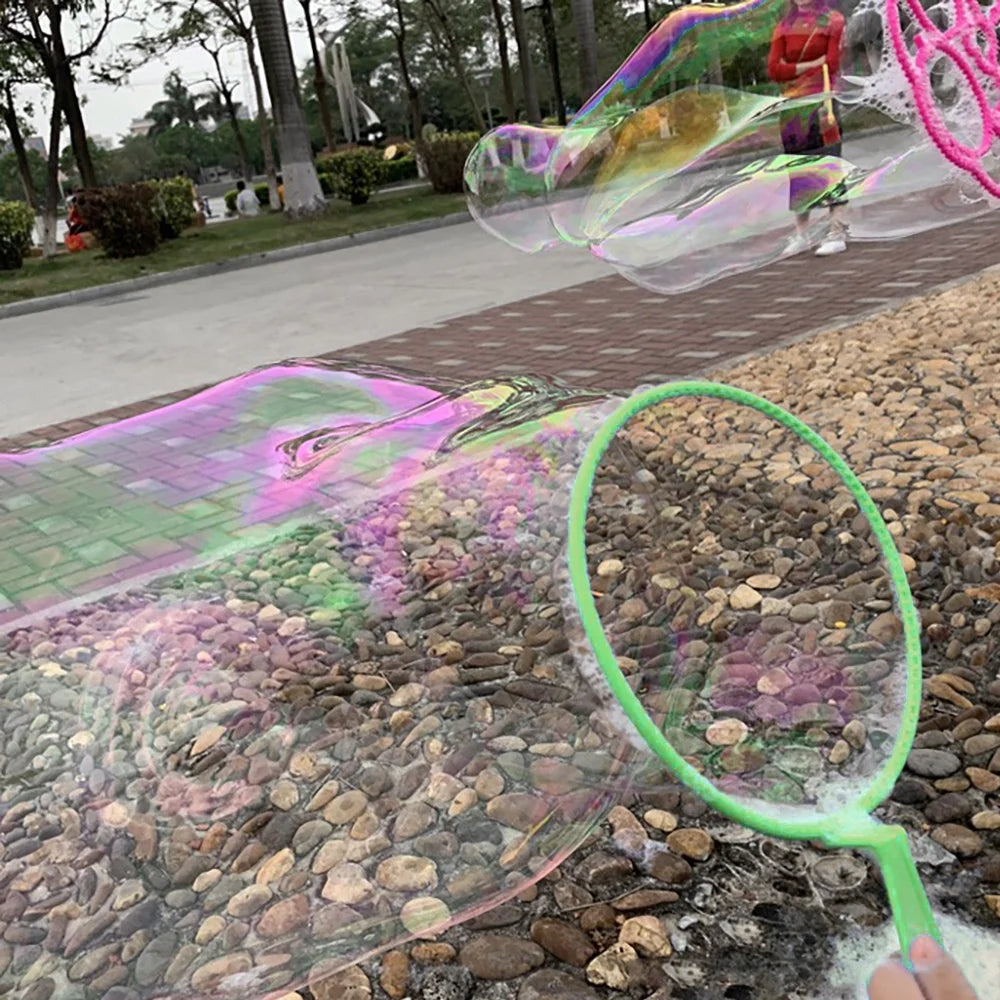 Colorful Bubble Making Wands Outdoor Toy H776
