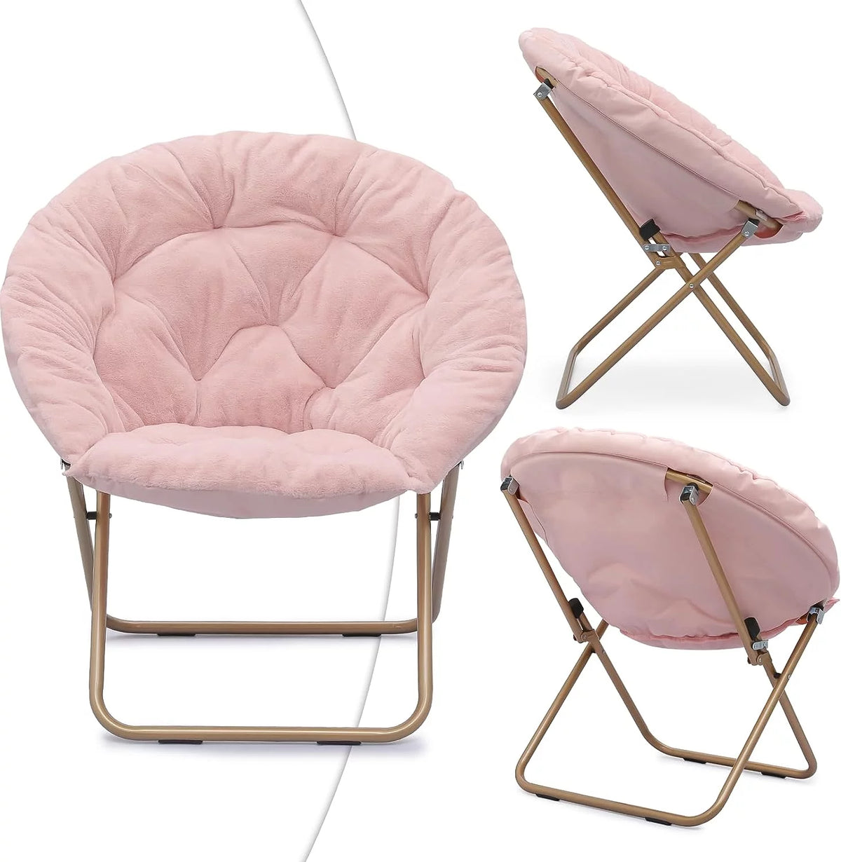 Oversized Foldable Moon Saucer Chair R400