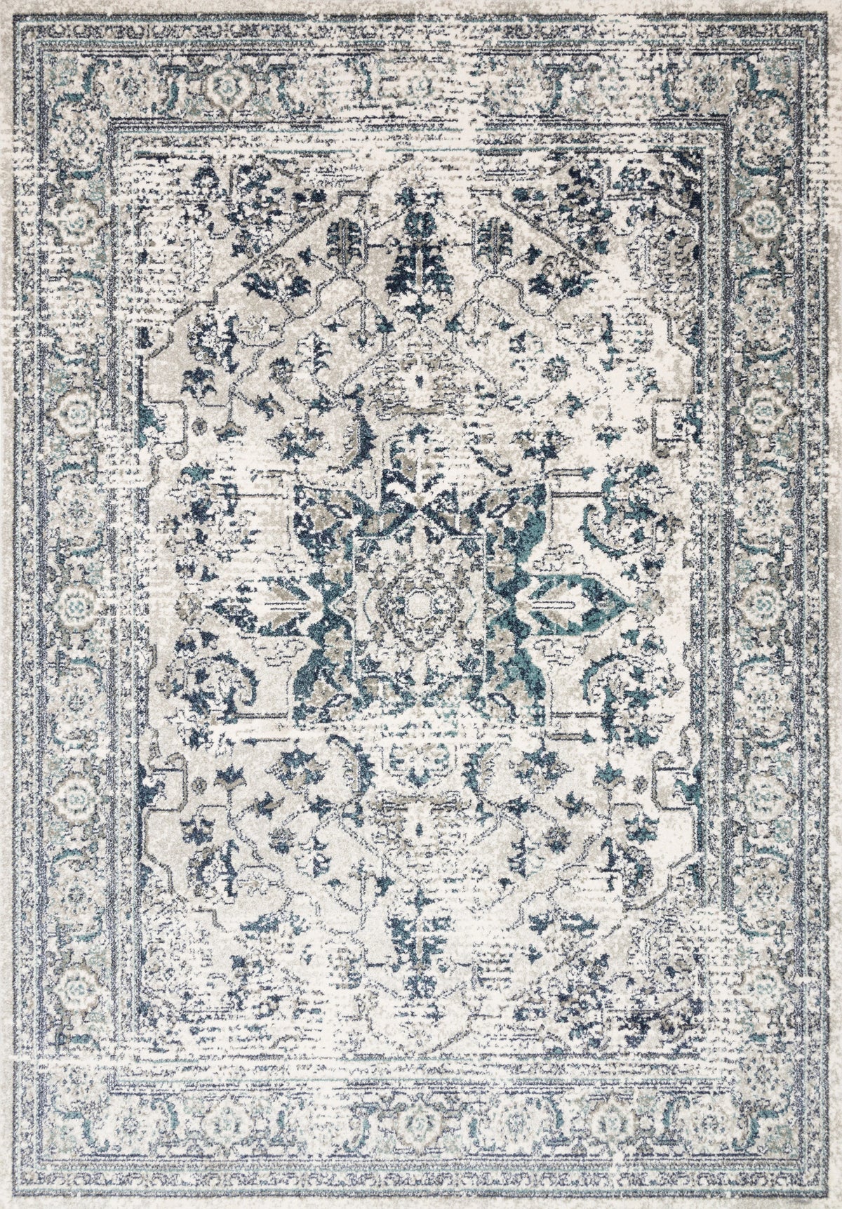 Lt. Green Blue Rug 11'6 x 15' S4617