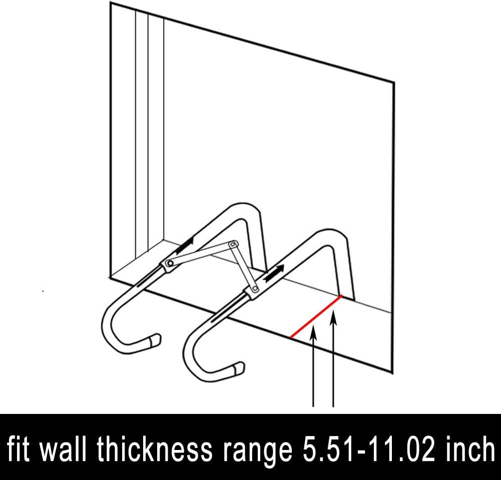 15 Foot 2 Story Emergency Escape Ladder with Wide Steps P901717
