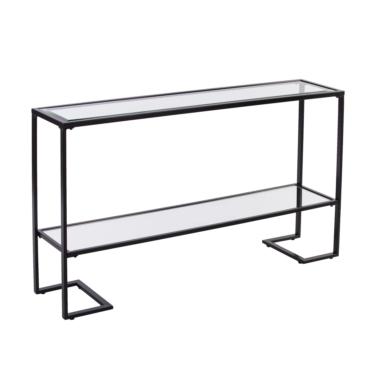 Black Narrow Console Table O50119