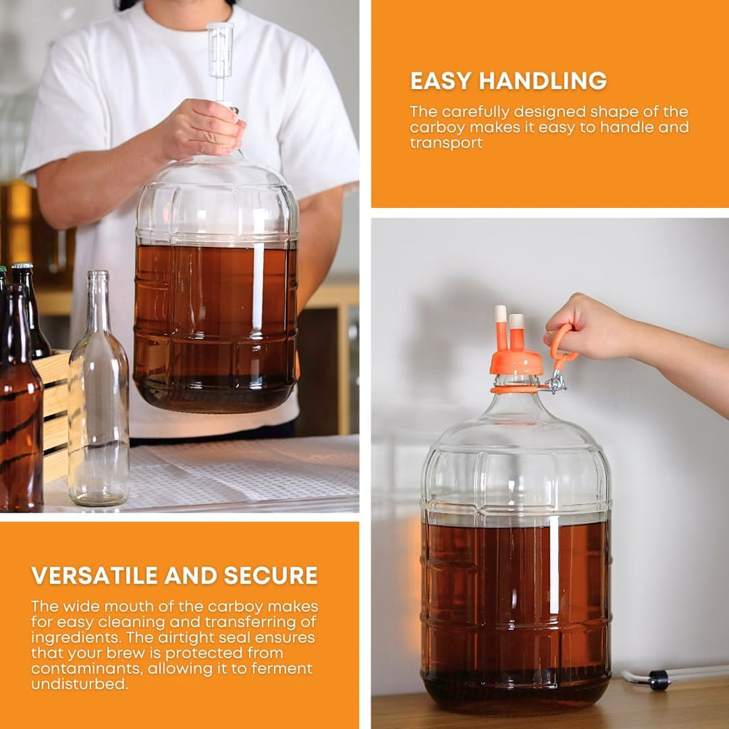 3 Gallon Glass Carboy S55197