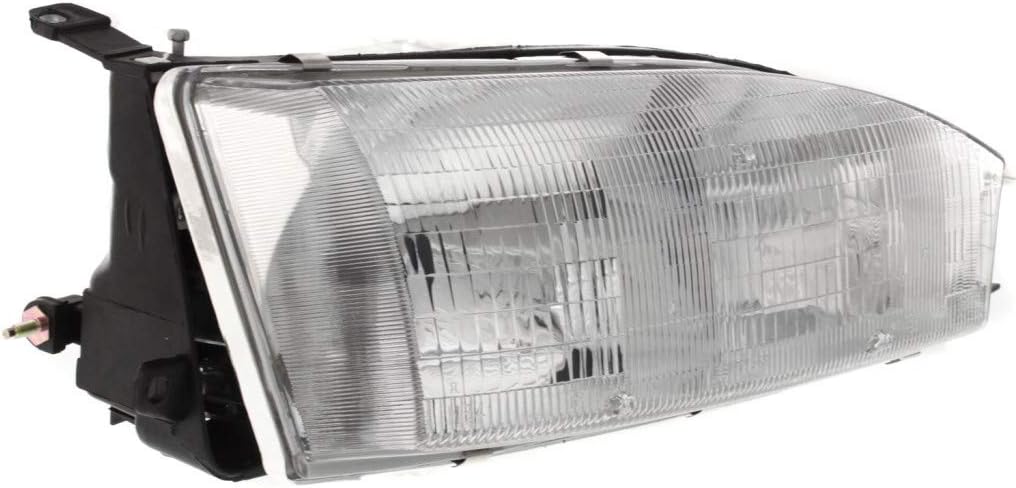 Passenger Side Halogen Headlight for Toyota Camry 1992 1993 1994 E8561
