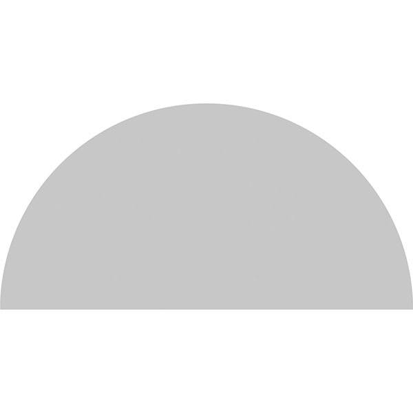 Half Round 4 Spoke PVC Pediment W57679