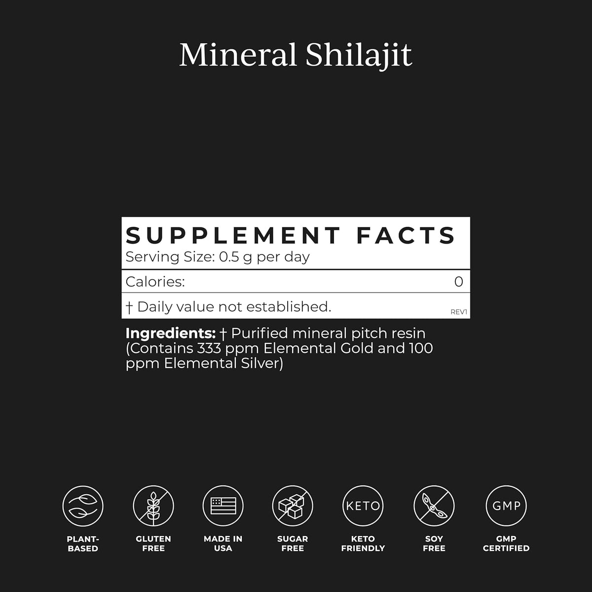 Liposomal Magnesium L-Threonate & Pure Shilajit Resin Bundle C196114