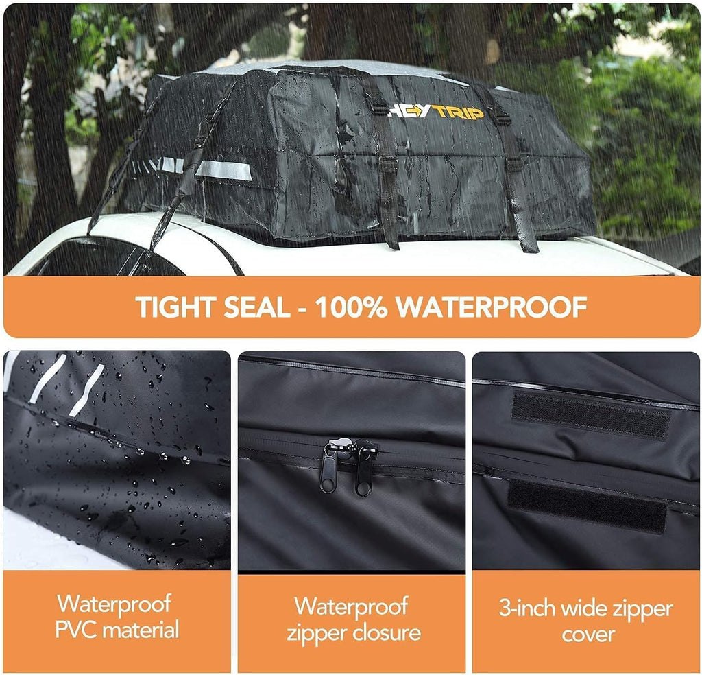 Waterproof Rooftop Cargo Carrier with Non-Slip Bottom Q7612