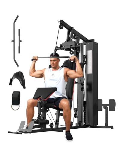 150LBS Weight Stack Multifunctional Home Gym Machine M5317