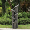 Faux Stone LED Floor-standing Water Fountain P4202