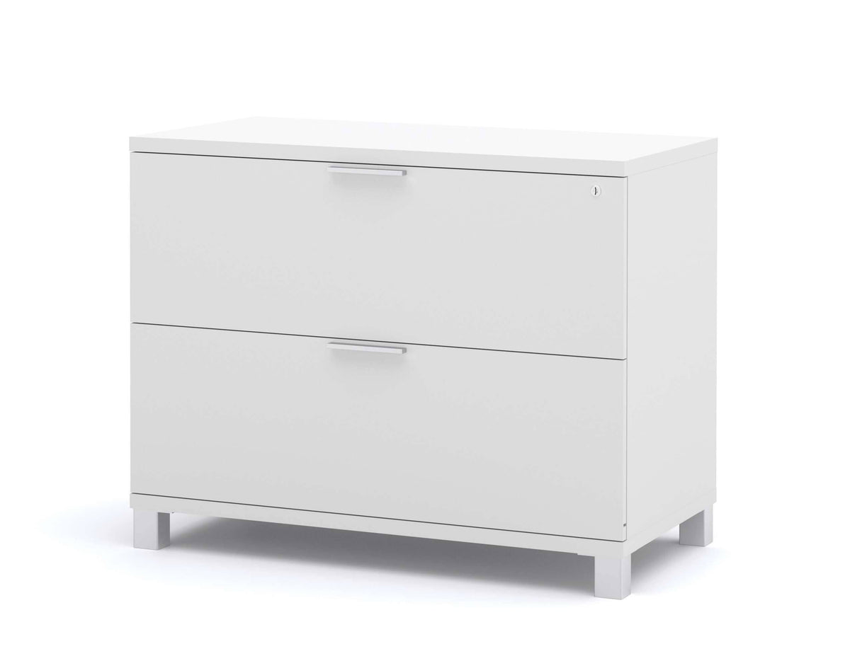 White Assembled Lateral File Y383