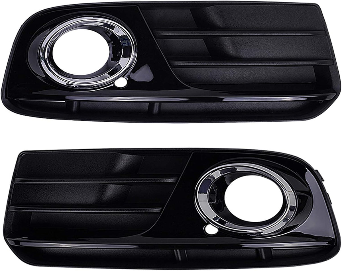 Front Bumper Lower Passenger Side Fog Light Grill Pack of 2 Q7819