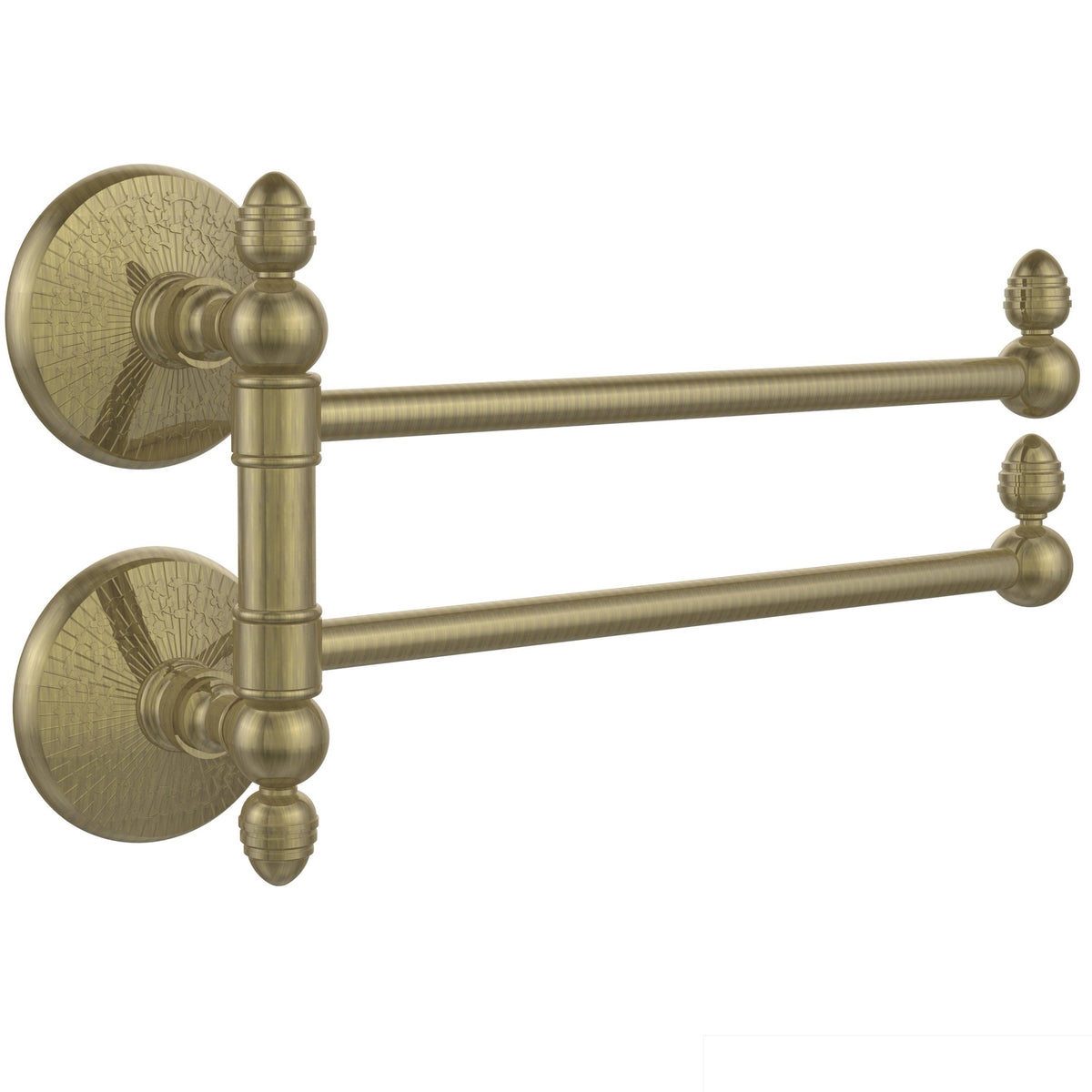Satin Chrome Swing Arm Towel Rail T84836