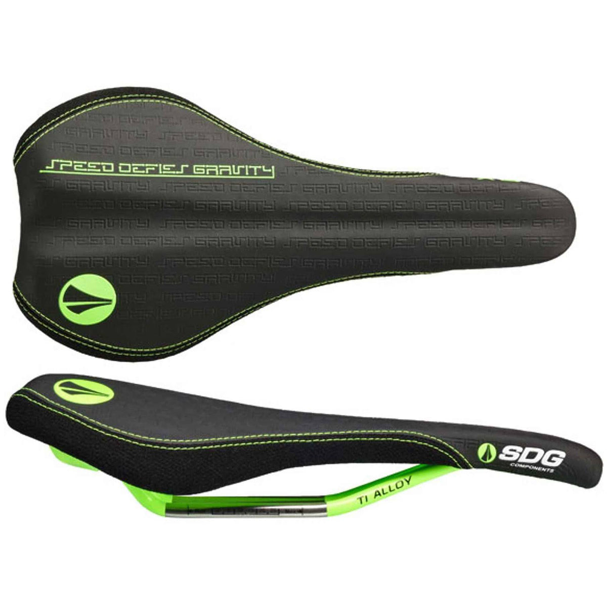 Black-Green Ti-Alloy Rail Saddle H361669